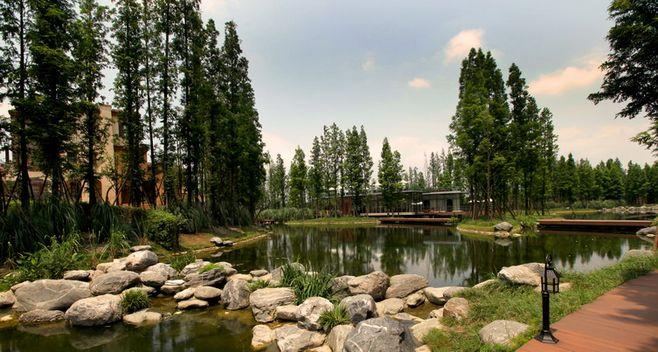 成都海航香颂湖国际社区景观设计-地产开发专业平台-金盘网